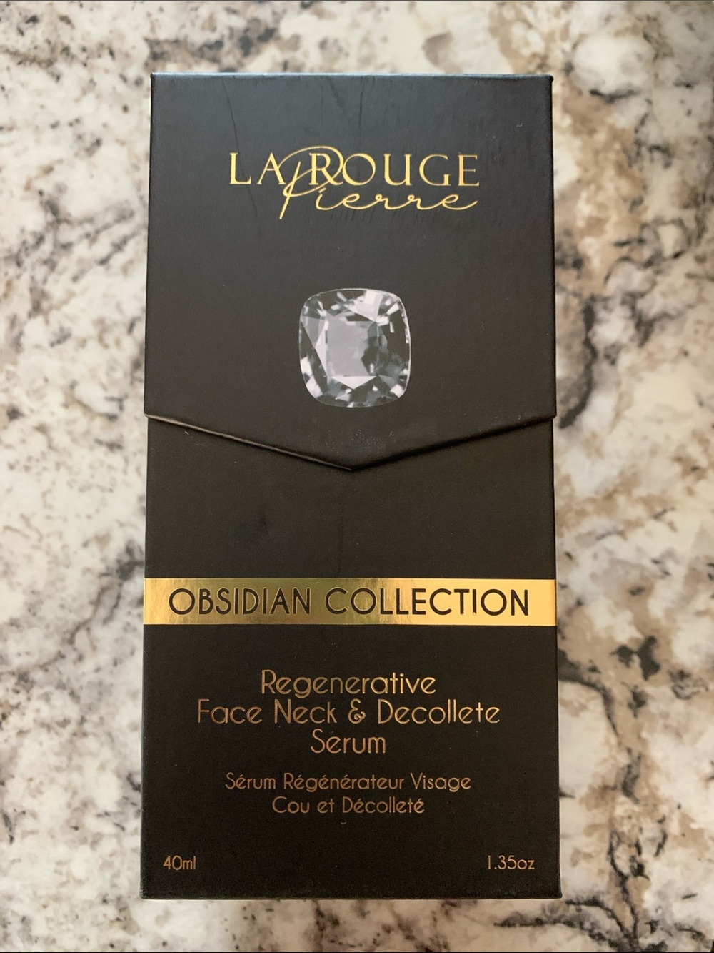 Obsidian Collection Regenerative Face, Neck & Décolleté Serum